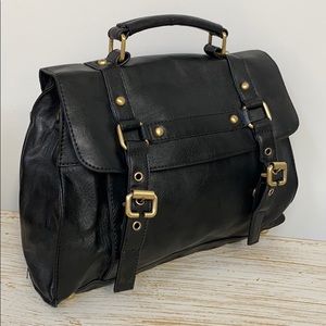 Small Black Satchel